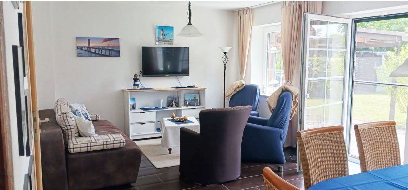Ferienwohnung Ostseebrise - Wohnzimmer